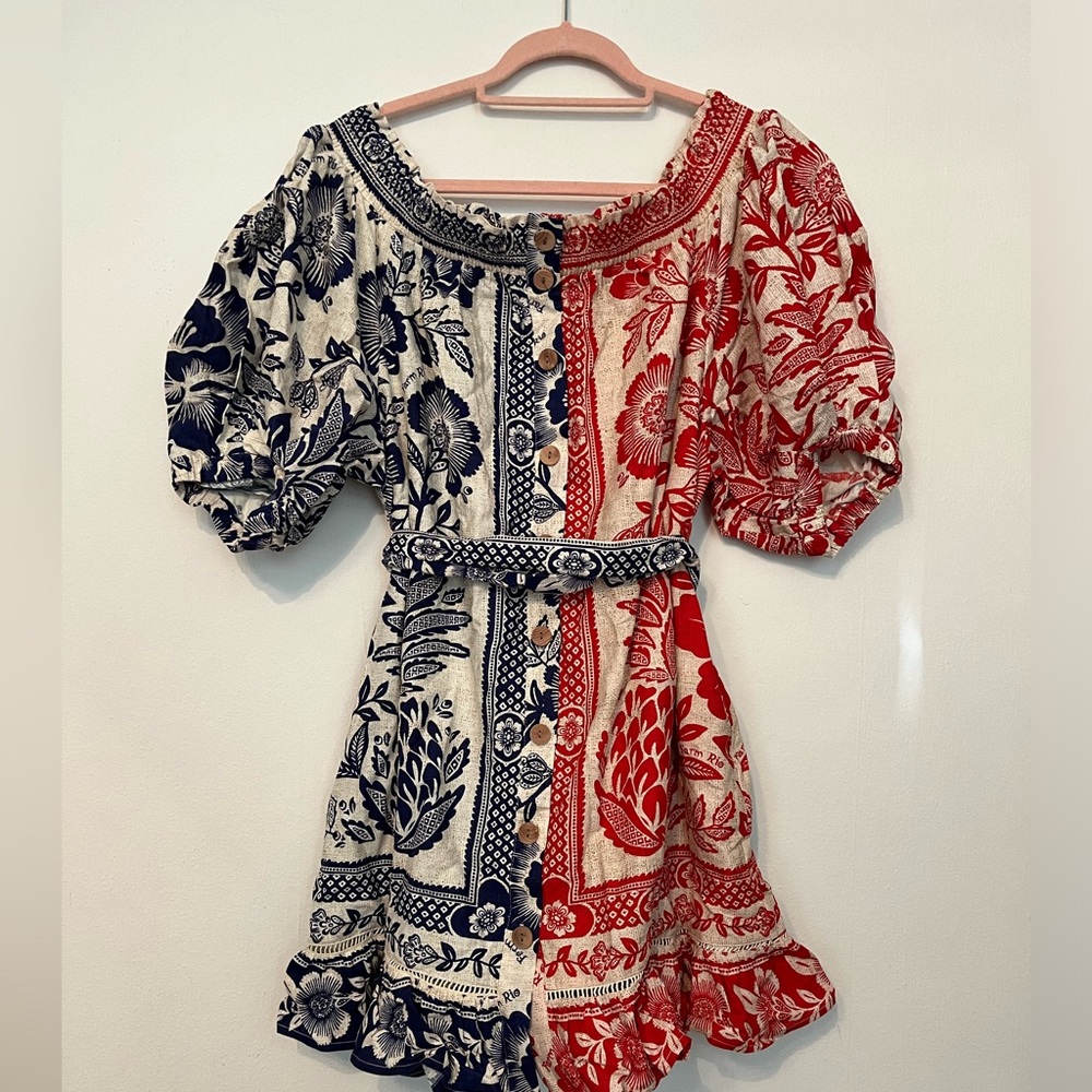FARM RIO off the shoulder dress!
